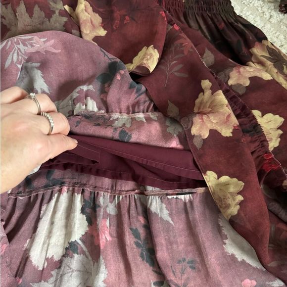 NWOT Peruvian Connection Maxi women’s multicolor dress Small long sleeve - Picture 10 of 16